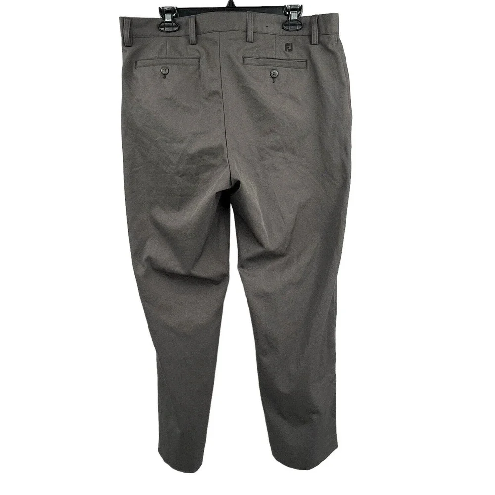 Mens FJ Footjoy Tour Golf Performance Stretch Chino Pant 36 x 30 Gray